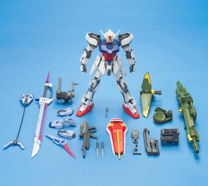 MG 1/100 GAT-X105 Launcher & Sword Strike Gundam