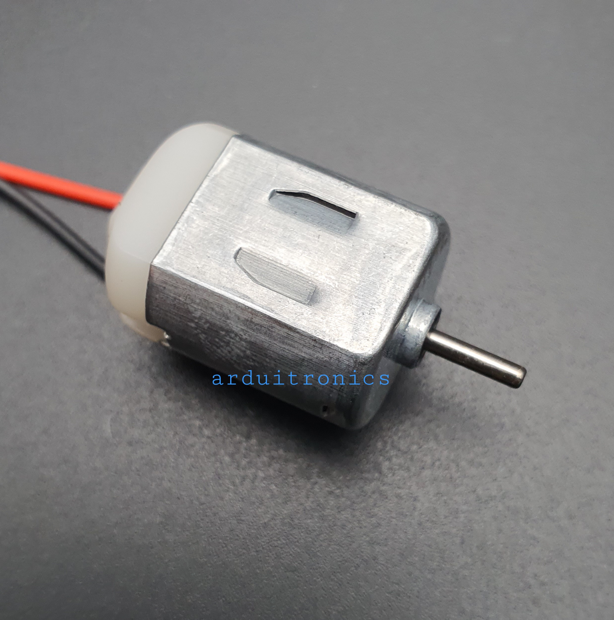 DC Motor 1-6 Volt มาพร้อมสายไฟ (หัว female + สายต่อขยาย) for DIY Projects