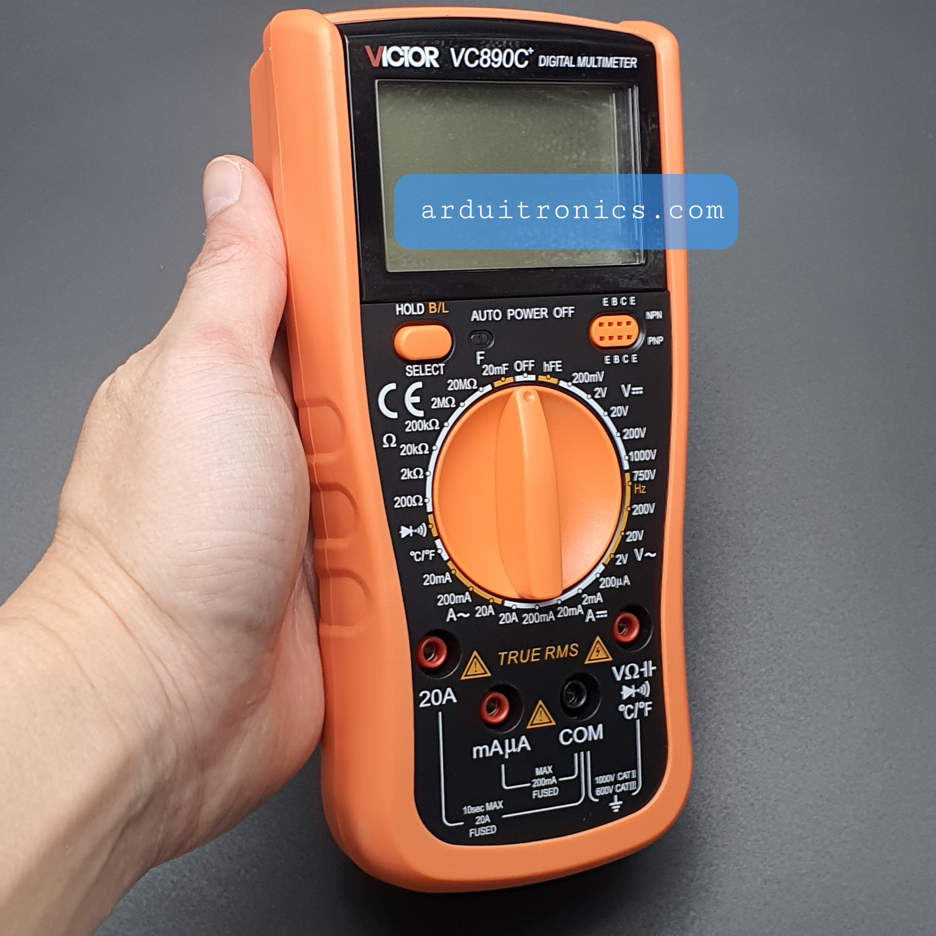 Digital Multimeter True RMS (Victor VC890C+)