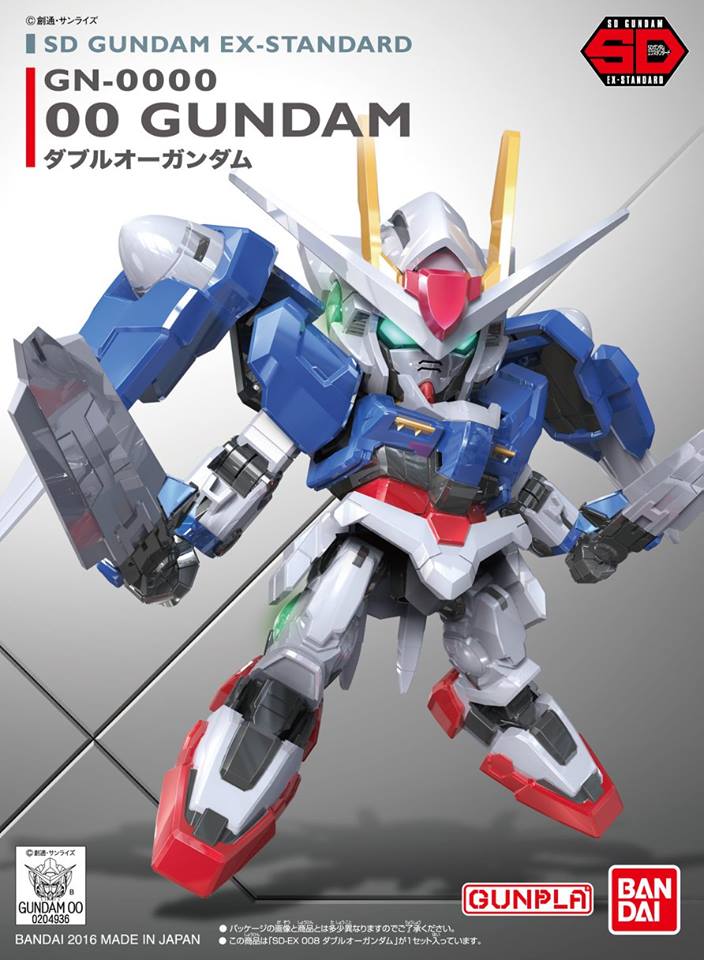 SD Gundam EX-Standard 008 00 Gundam