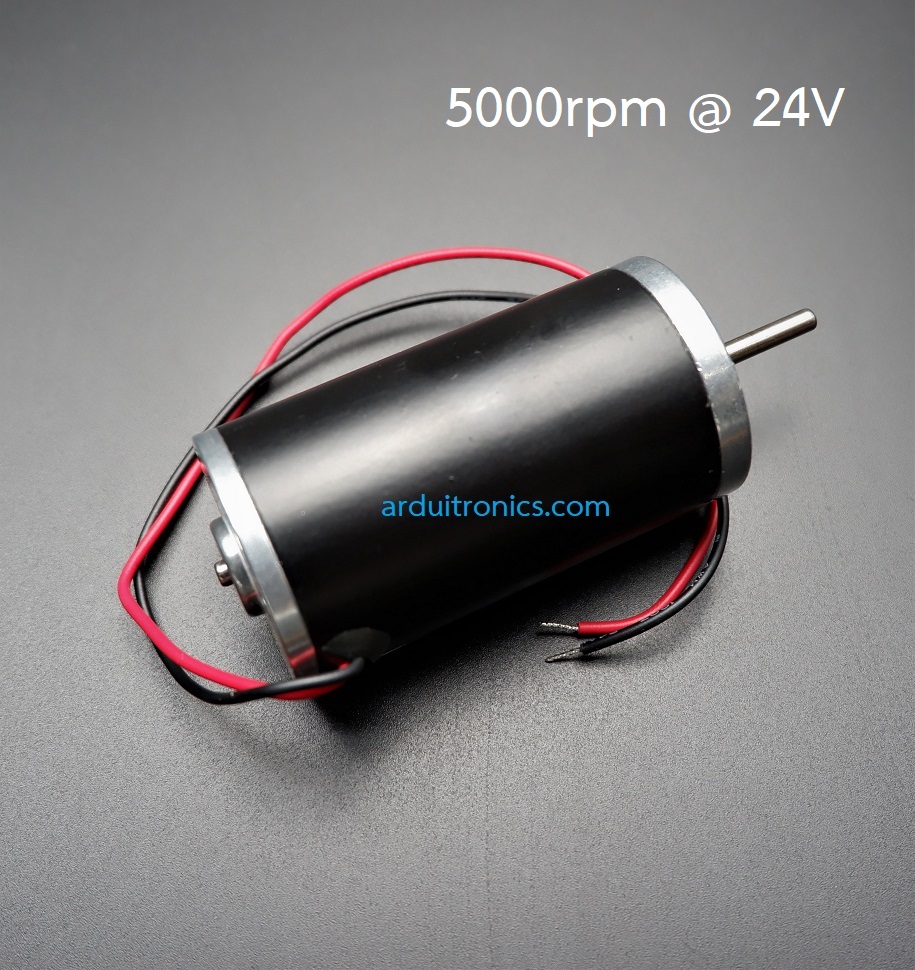 Magnet DC High Speed Motor (24V 5000rpm)