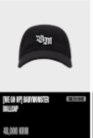 BABYMONSTER - BABYMONSTER [WE GO UP] รอบ POP-UP MD -Ballcap