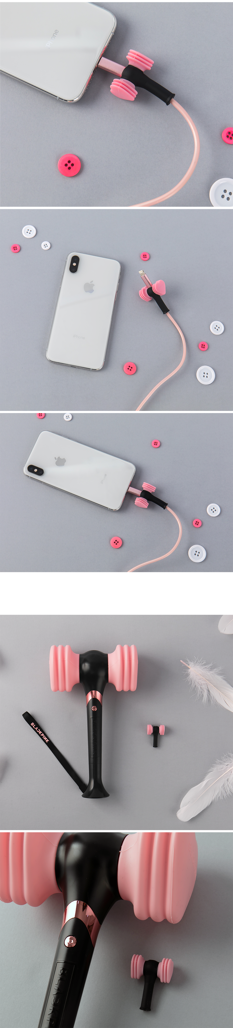 BLACKPINK CABLE PROTECTOR