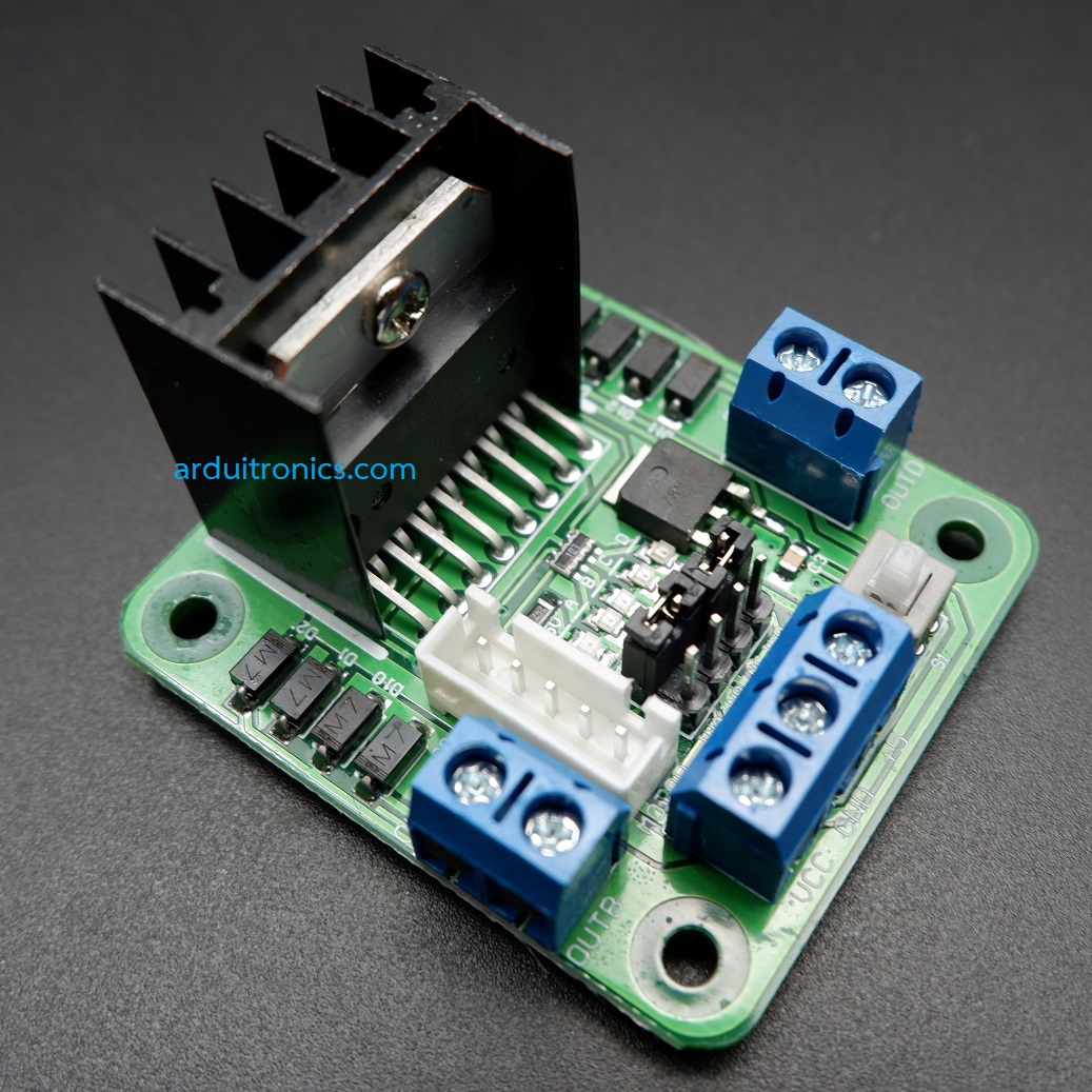 Motor Drive Module (L298N) Stepper Motor, DC Motor Driver L298 2-in-1