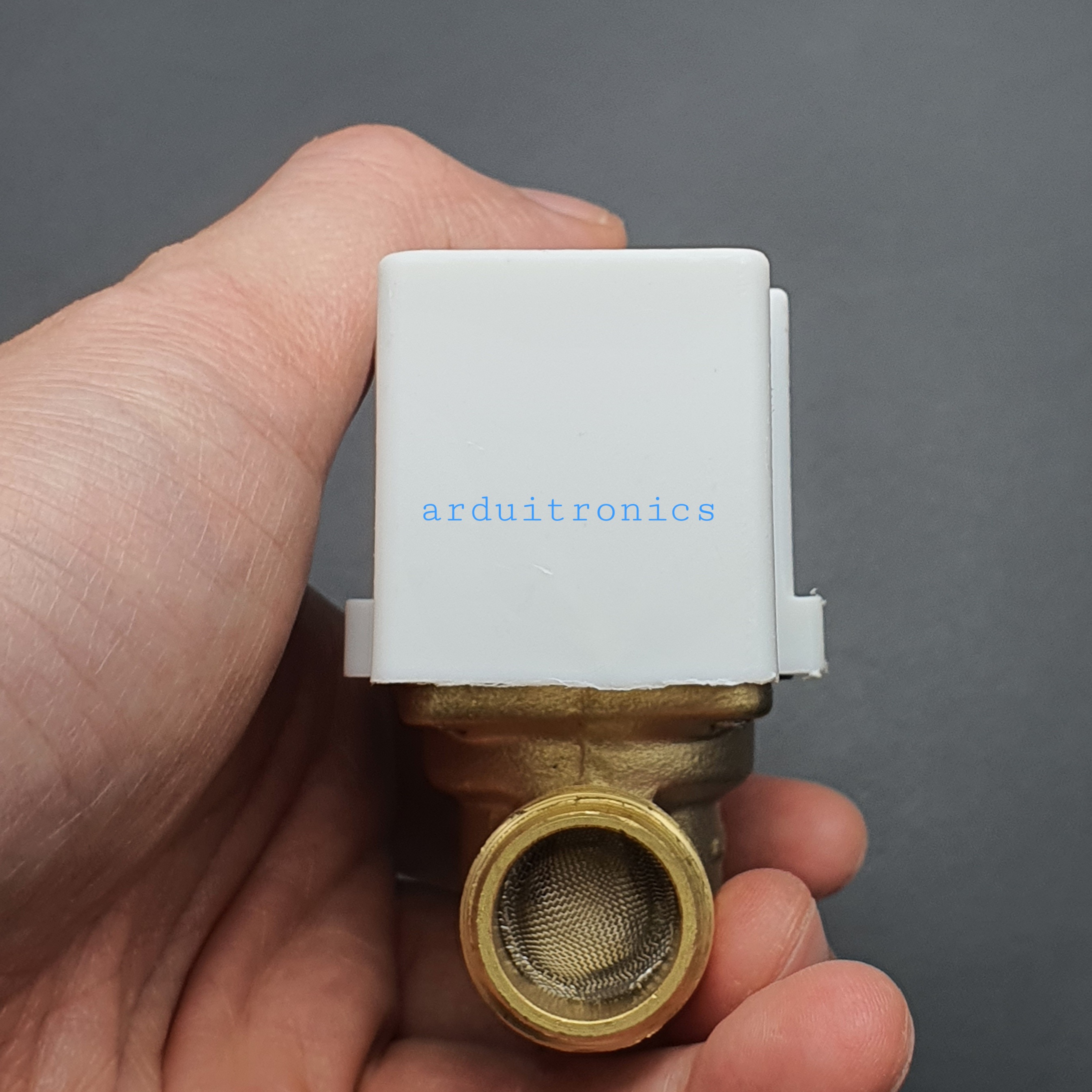 Solenoid Valve โซลินอยด์วาล์วน้ำเกลียวนอก ทองเหลือง NC ปกติปิด 1/2" 4หุน 12VDC