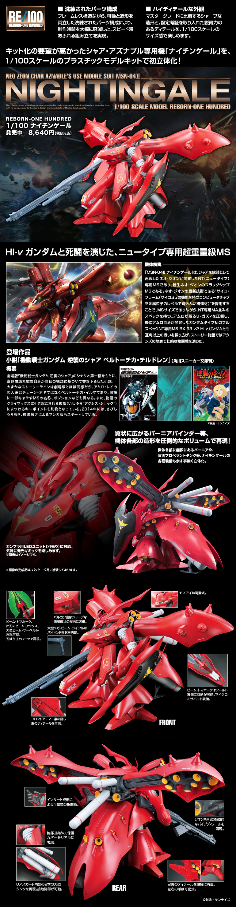 RE/100 MSN-04II Nightingale