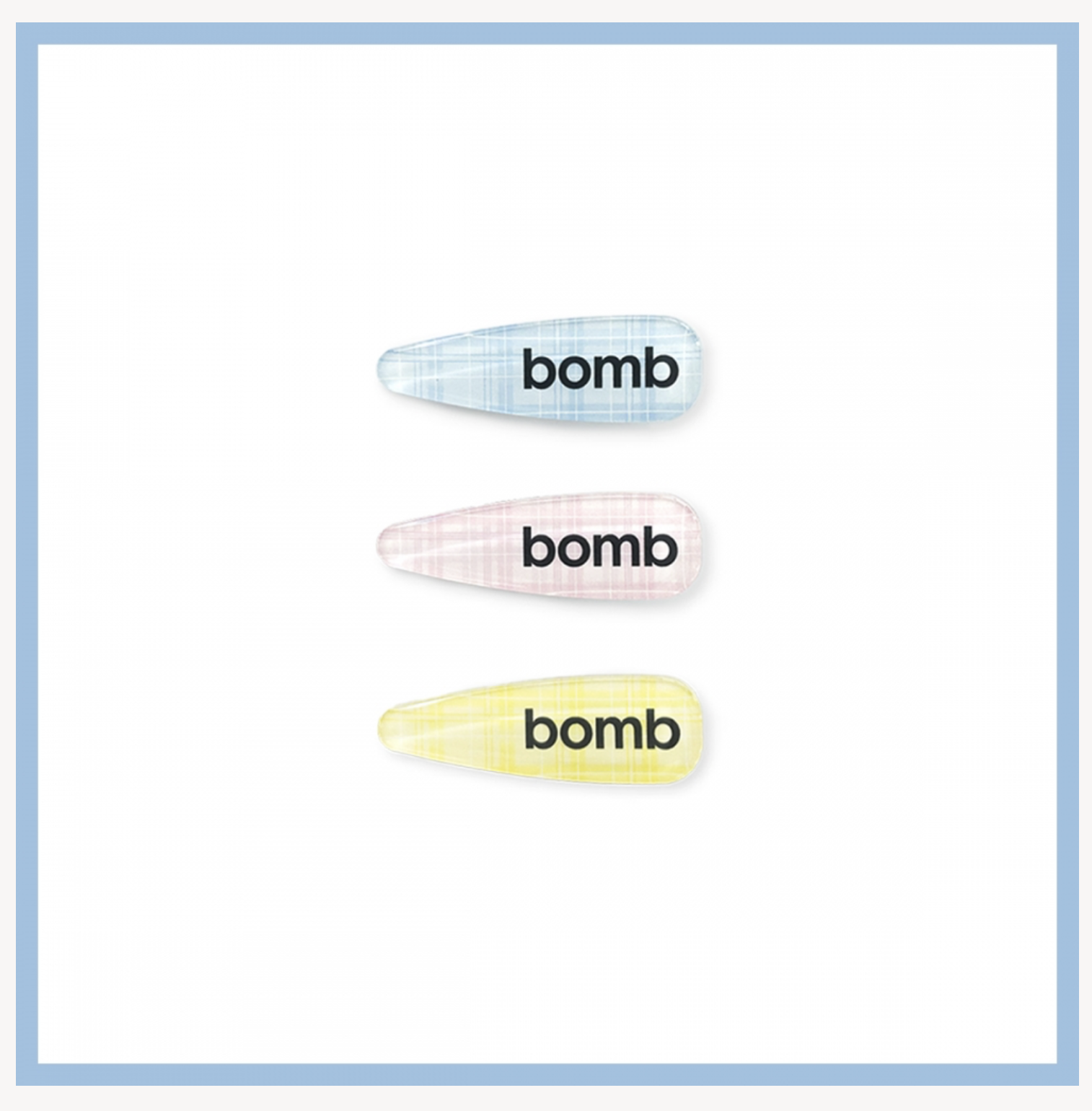 ILLIT - ILLIT 3rd Mini Album ‘bomb’ POP-UP STORE Merch. - Acrylic hair pin.