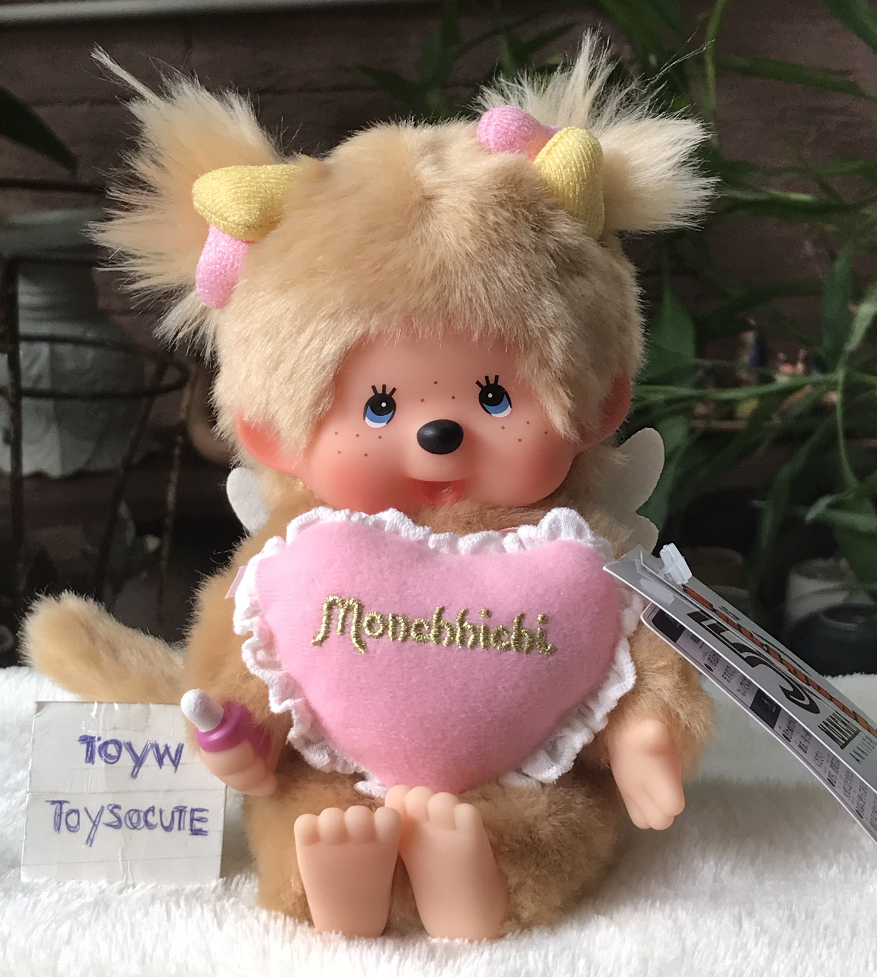 ตุ๊กตาม่อนชิชิ ตุ๊กตาผู้หญิง ม่อนชิชิ ของแท้หิ้วจากญี่ปุ่น monchhichi 50 years anniversary- Sekiguchi