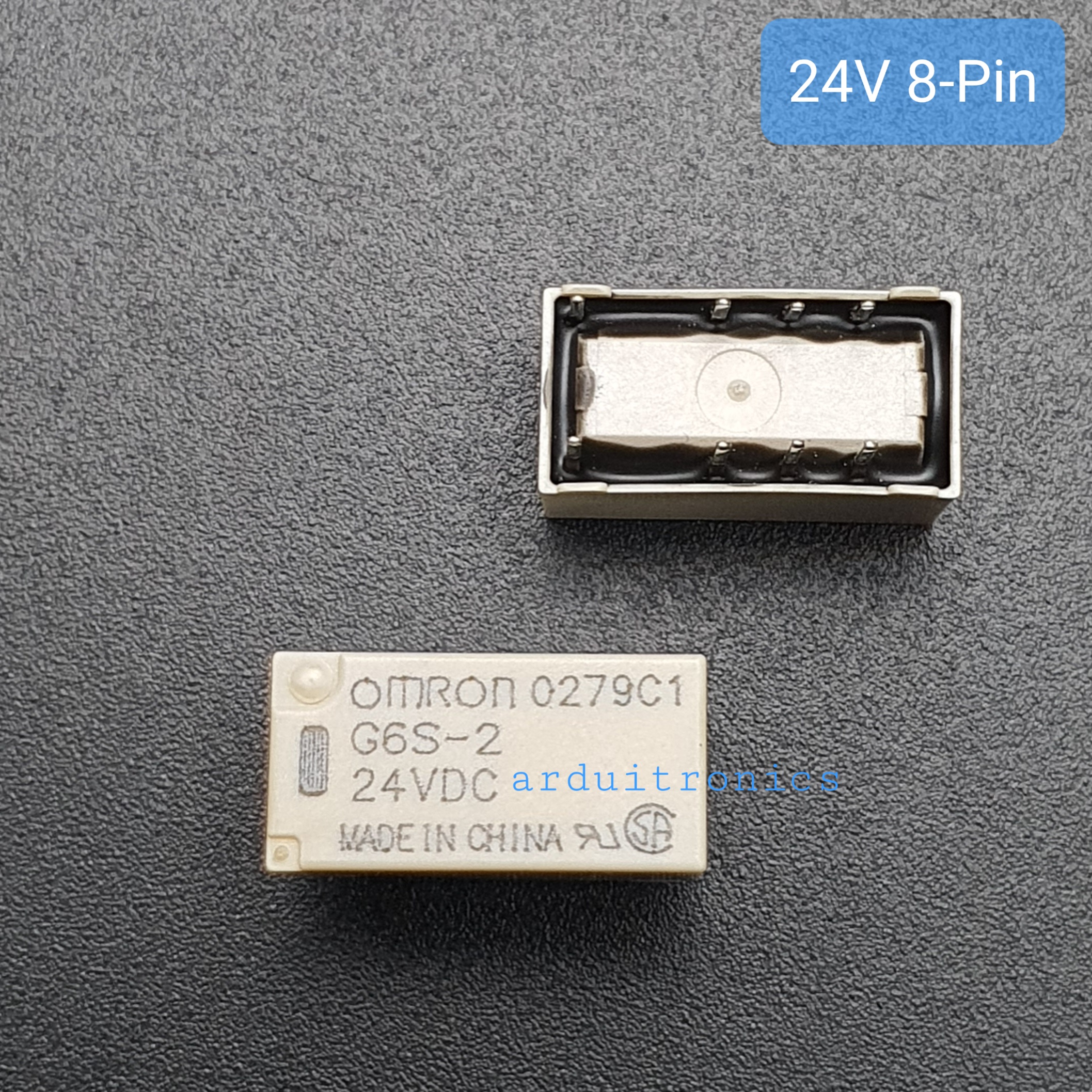 หัวรีเลย์ Relay Omron G6S-2 24VDC