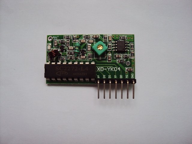 Wireless Remote Module รีโมท Four-Way Wireless Remote Control Kit M4 แบบ กดติดปล่อยดับ ความถี่ 433Mhz