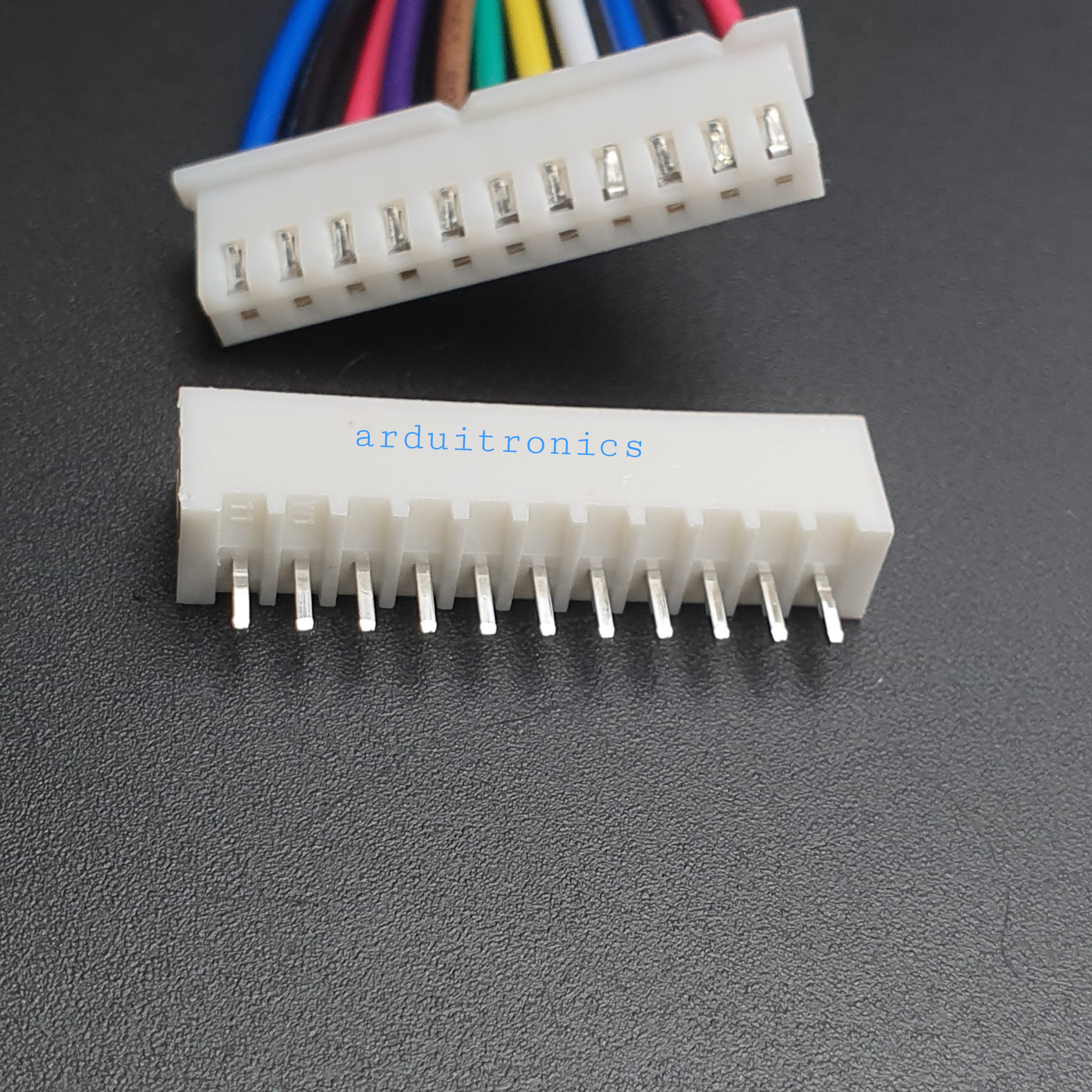 สาย XH2.54 Male Head 11P with Wire + Straight Pin Terminal