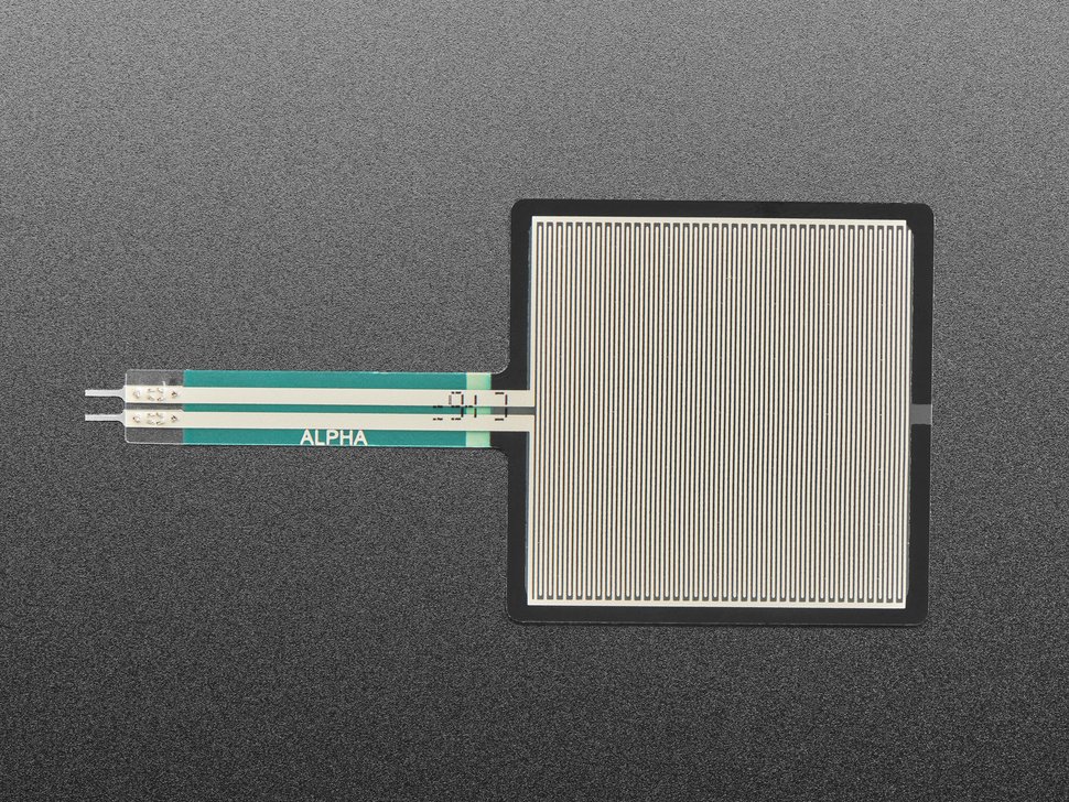 Square Force-Sensitive Resistor (FSR) - Alpha MF02A-N-221-A01 (แท้จาก Adafruit, USA)