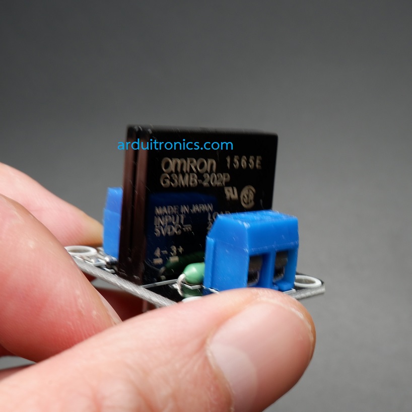 1 Channel 5V Solid State Relay (SSR) High Level Trigger with Fuse 250V 2A