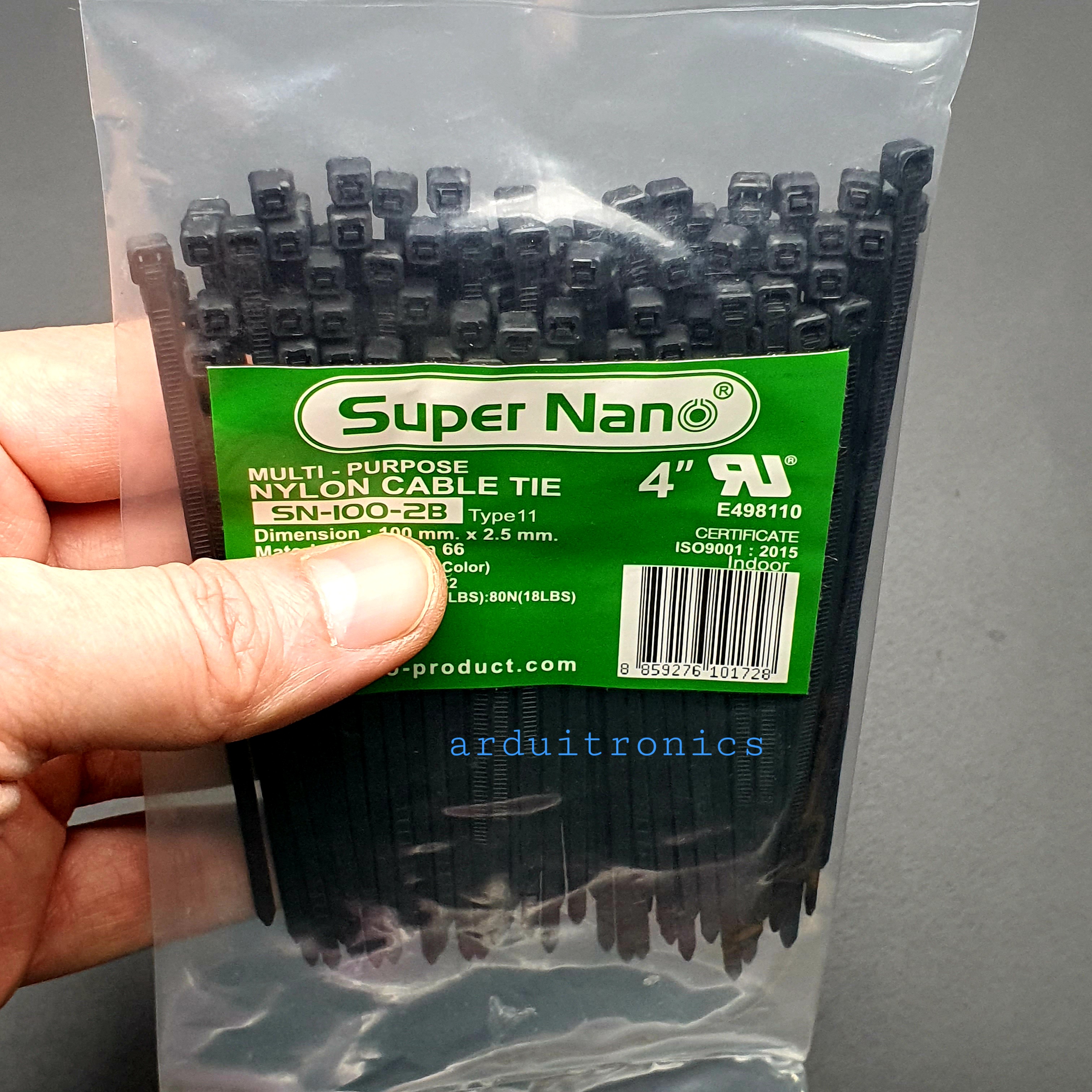 เคเบิ้ลไทร์ Cable Tie 4"