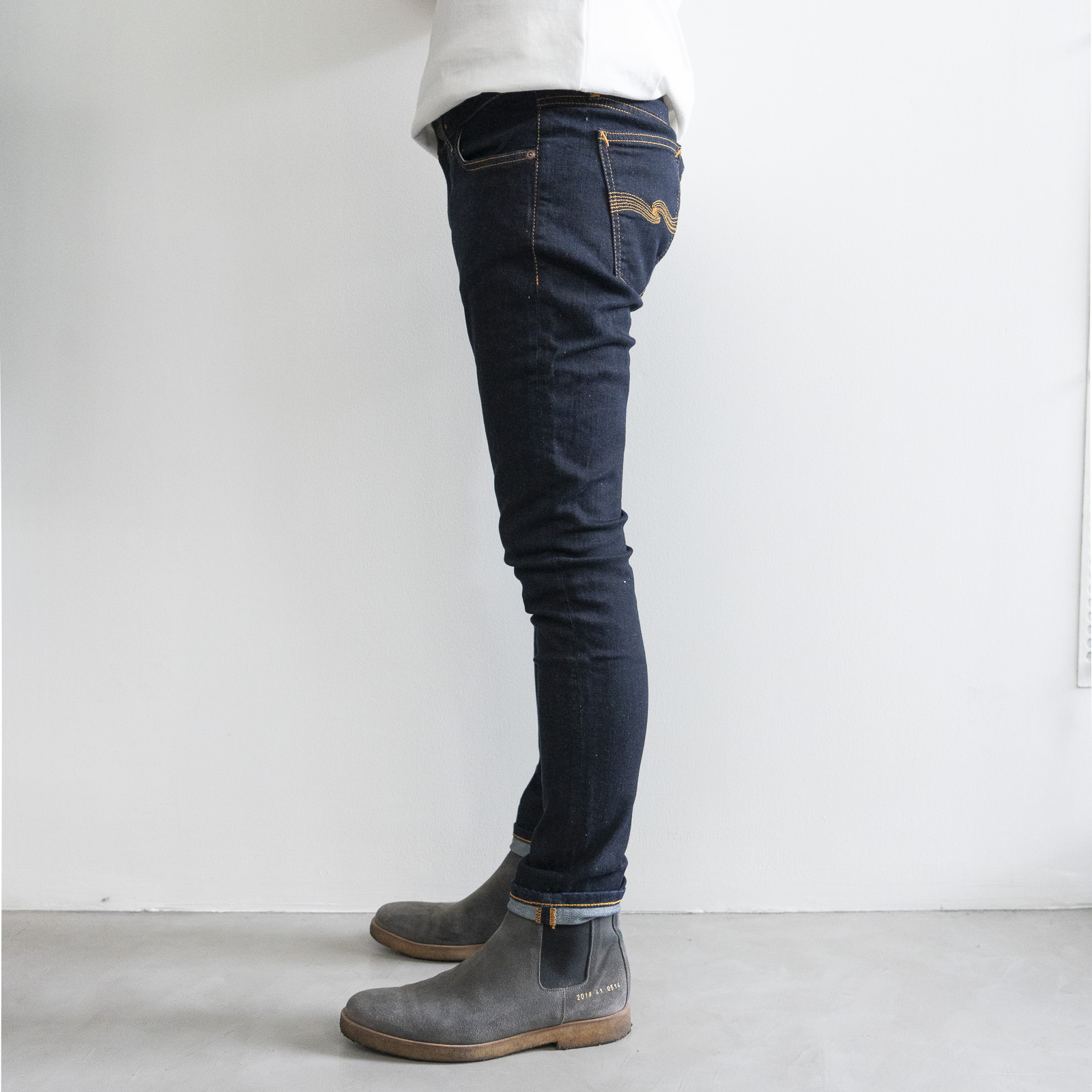 *Skinny Lin Dry Deep Orange