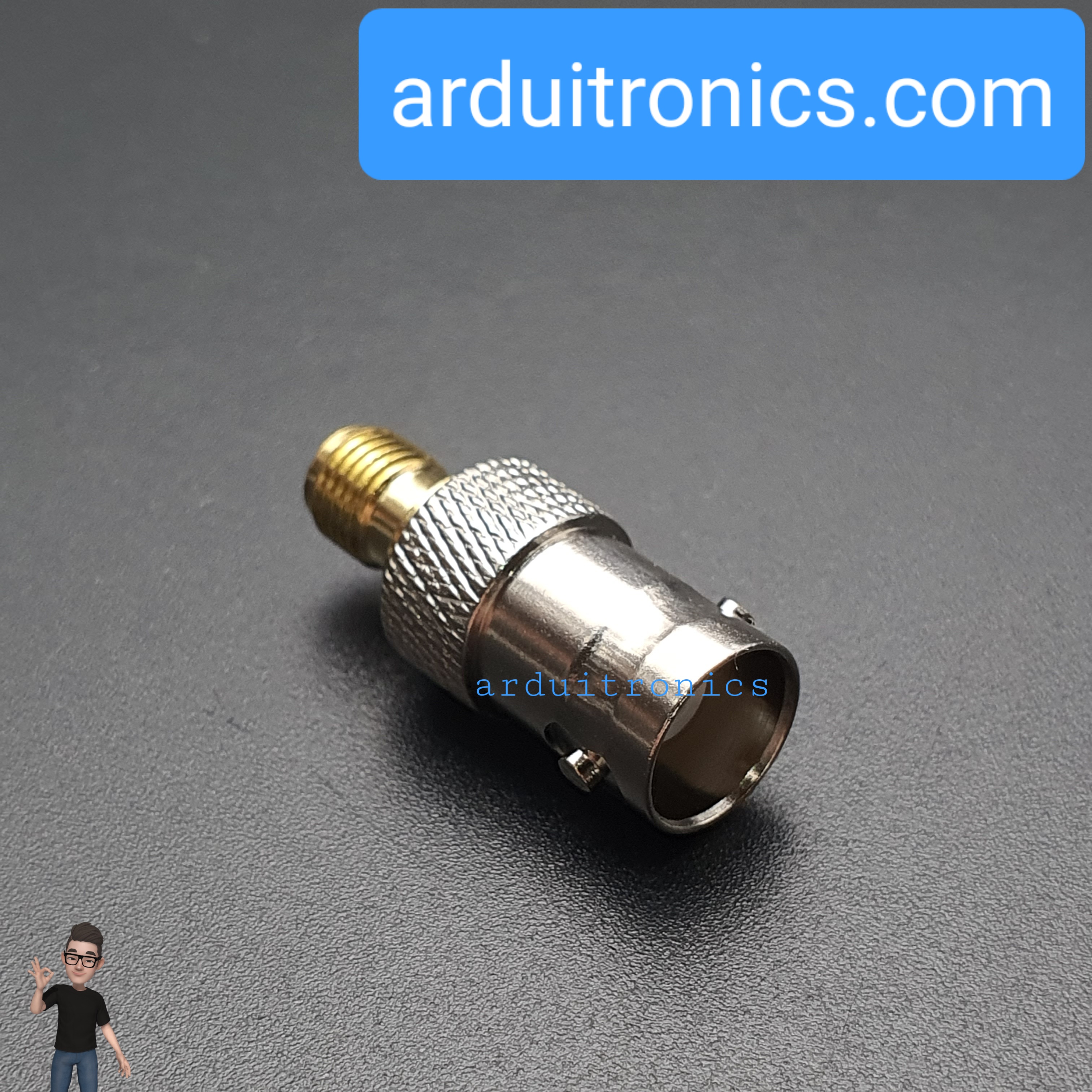 RF Adapter SMA/BNC-KK/SMA Female to BNC Female