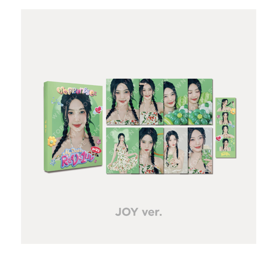 Red Velvet - Red Velvet 2024 FANCON TOUR <HAPPINESS: My Dear, ReVe1uv> MD -Postcard Book set แบบ joy