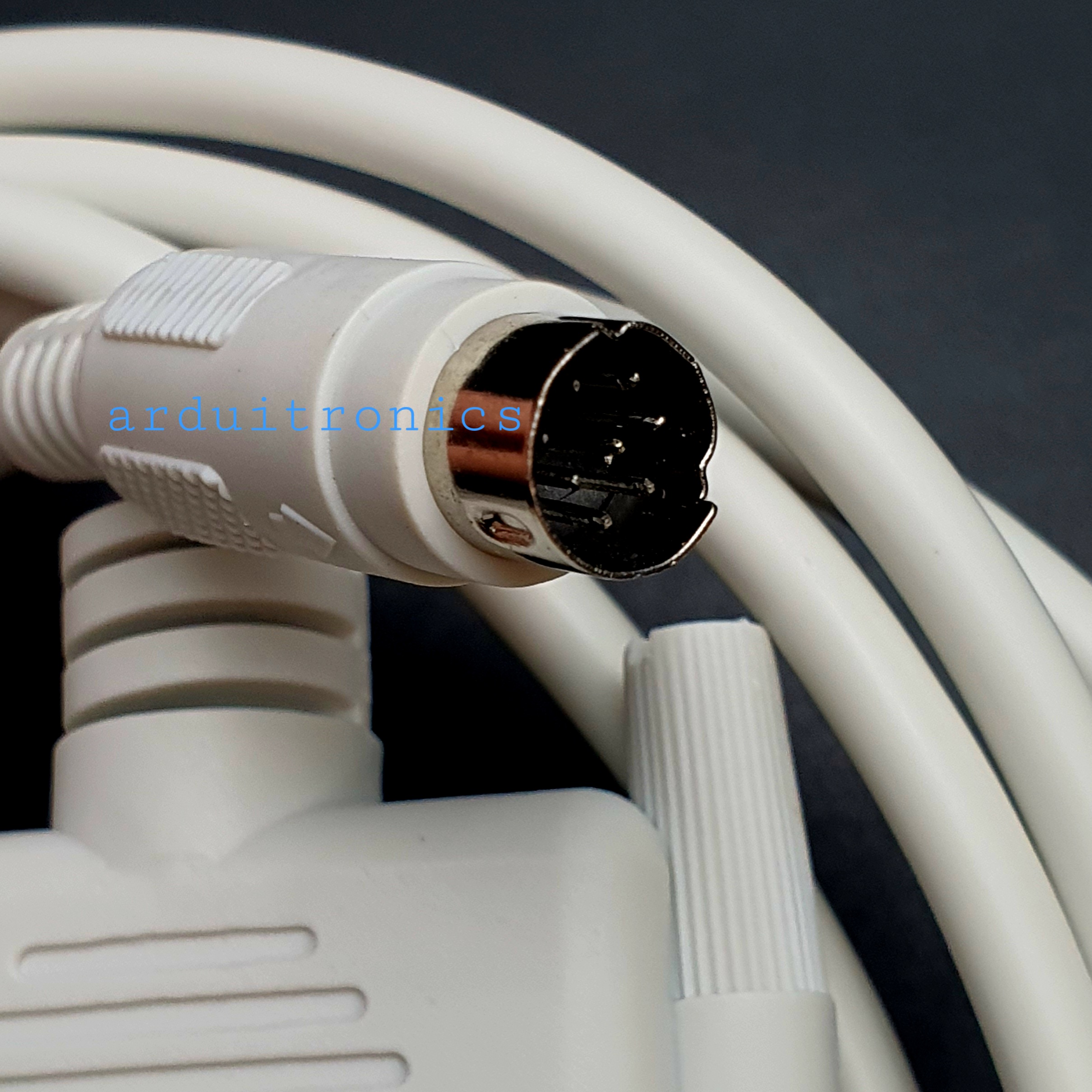 SC-09 SC09 FX Series PLC Programming Cable ขนาด 2 เมตร สีขาว