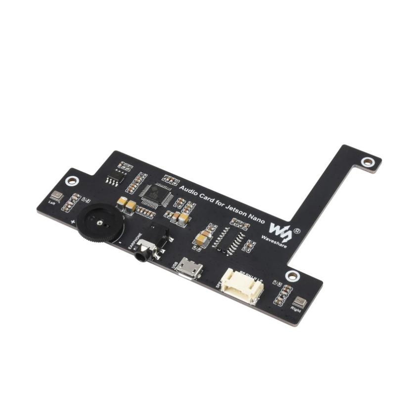 USB Audio Codec for Jetson Nano, USB Sound Card, Driver-Free, Plug And Play (แท้จาก Waveshare)