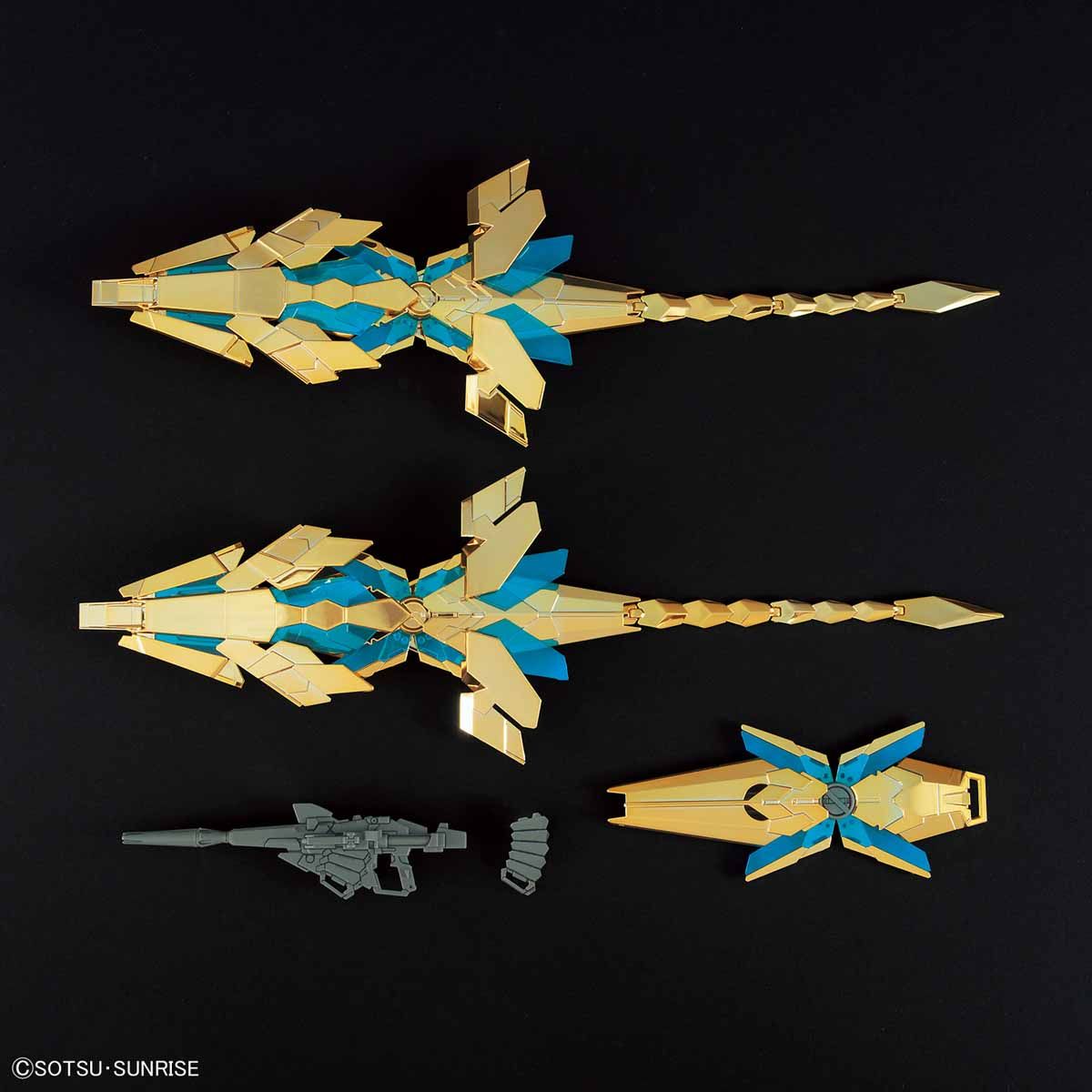 HGUC 1/144 RX-0 Unicorn Gundam 03 Phenex (Destroy Mode) (Narrative Ver.) (Gold Coating)