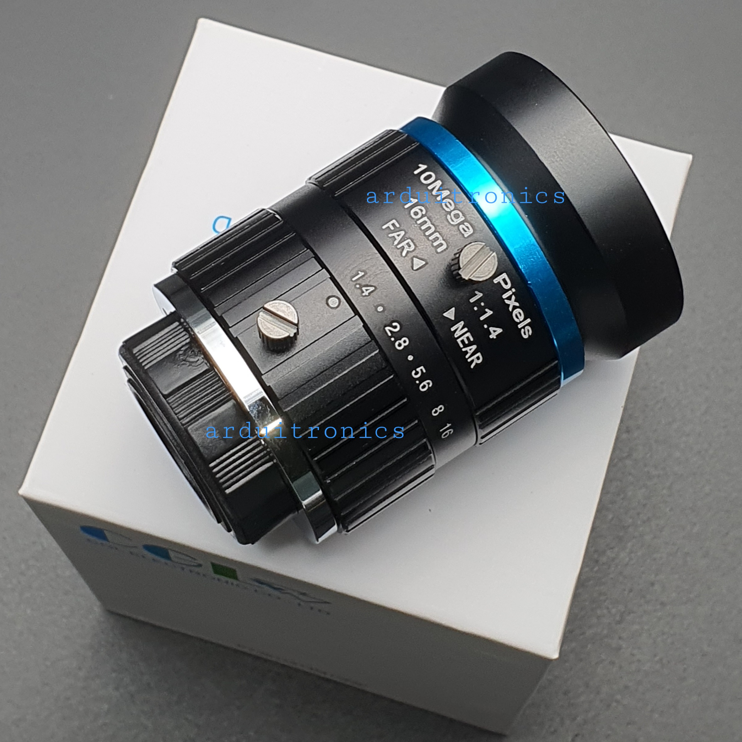 16mm Telephoto Lens for Raspberry Pi High Quality Camera with C-Mount (seeedstudio)