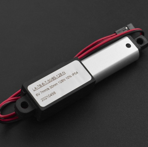 6V Electric Push Rod 30mm-128N (แท้ DFRobot)