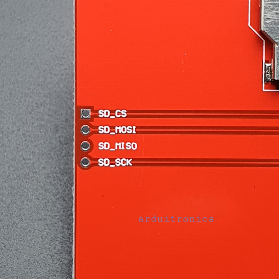 จอแสดงผล TFT LCD ขนาด 4.0" Color module 480x320 แบบสัมผัสพร้อมช่องเสียบ SD Card Driver ST7796S For Arduino + Free Stylus Pen