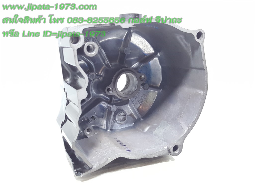 (Wave 100) ฝาครอบเครื่องด้านซ้าย Honda Wave 110,Wave 100S (รุ่นสตาร์ทเท้า) แท้