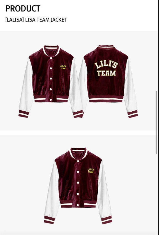 BLACKPINK - LISA - [LALISA ] Team Jacker ระบุ size