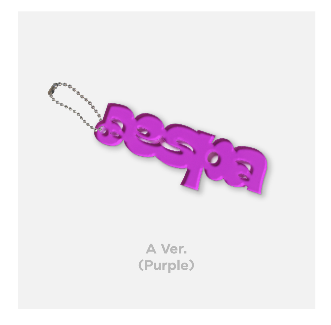 aespa -[Come to MY illusion] - pop u p - Logo keyring - A ver