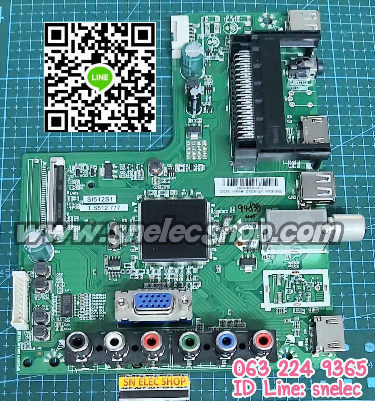 เมนบอร์ด TCL รุ่น LED49D2930