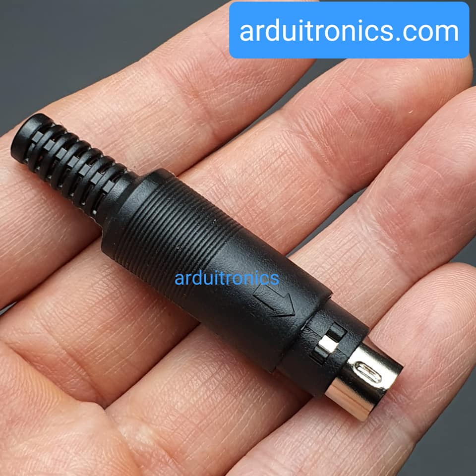 PLC 8-Pin Male Head (Round Head 8-Pin MD8)