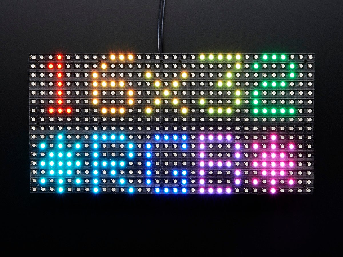 Medium 16x32 RGB LED Matrix Panel - 6mm Pitch (Adafruit)