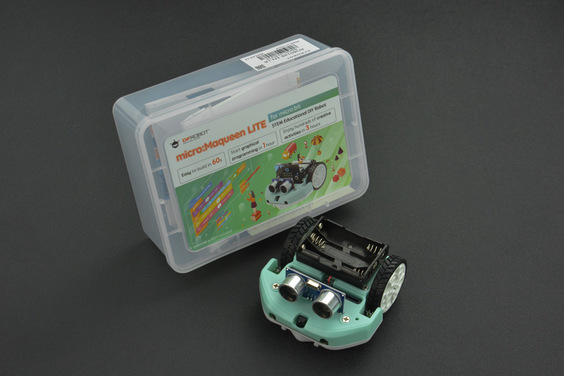 micro: Maqueen Lite with Skin (Green) - micro:bit Educational Programming Robot Platform (แท้จาก DFRobot)