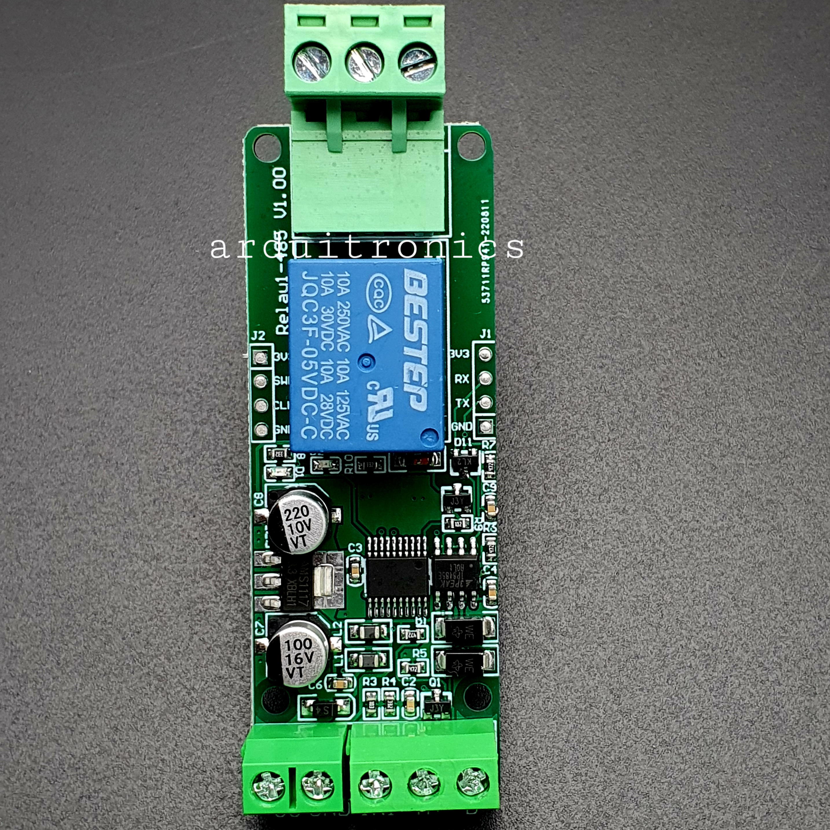 Modbus - RTU 1 Channel Relay Module RS485/TTL (5V)