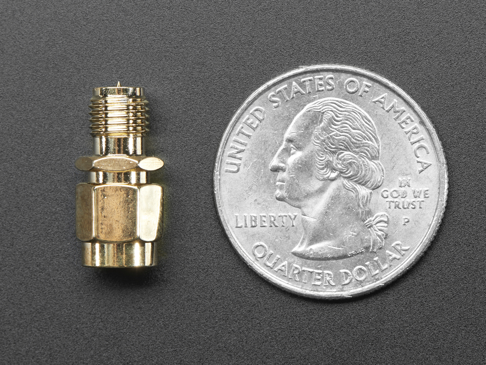 RP-SMA Jack to SMA Plug RF Adapter (คุณภาพสูง นำเข้าจาก Adafruit,USA)