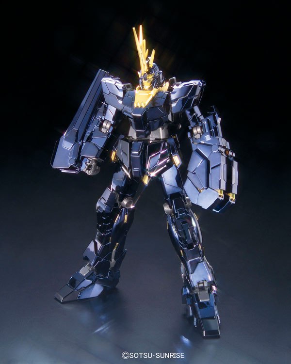 MG 1/100 RX-0 Unicorn Gundam 02 Banshee Titanium Finish