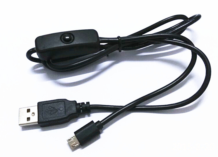 Raspberry Pi Power Switch USB to Micro USB Cable with ON/OFF Switch