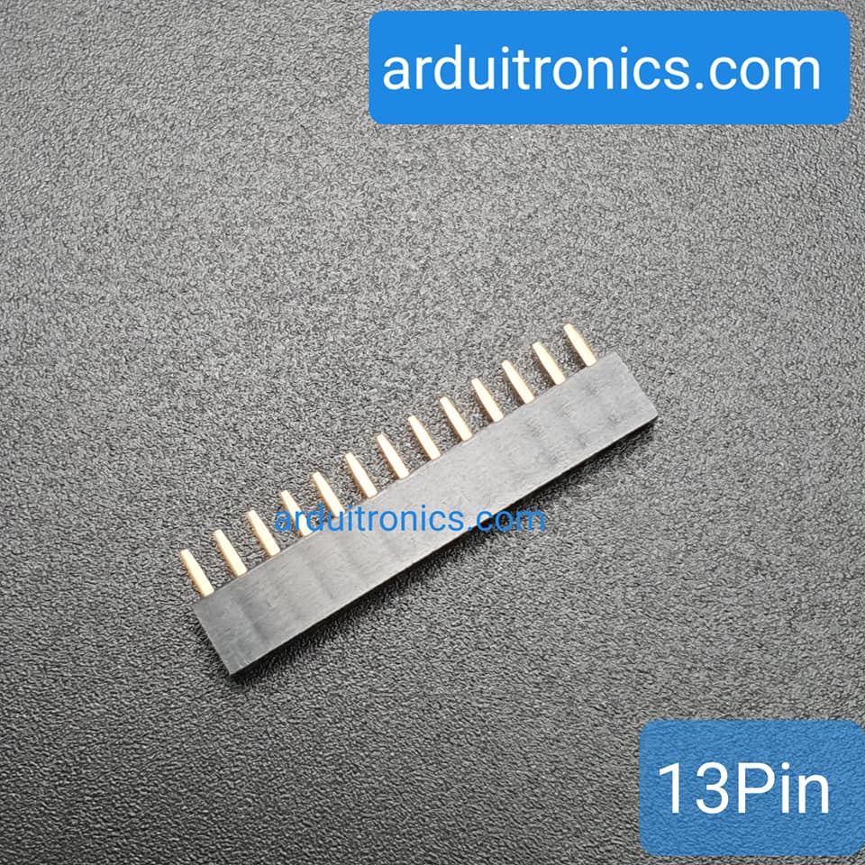 1x13P 2.0mm H4.3mm Pitch Single Row Female