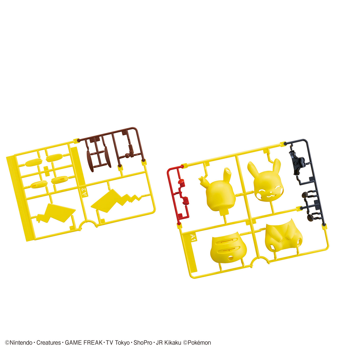 Pokemon Plamo Collection Quick 16 !! Pikachu (Sitting Pose)