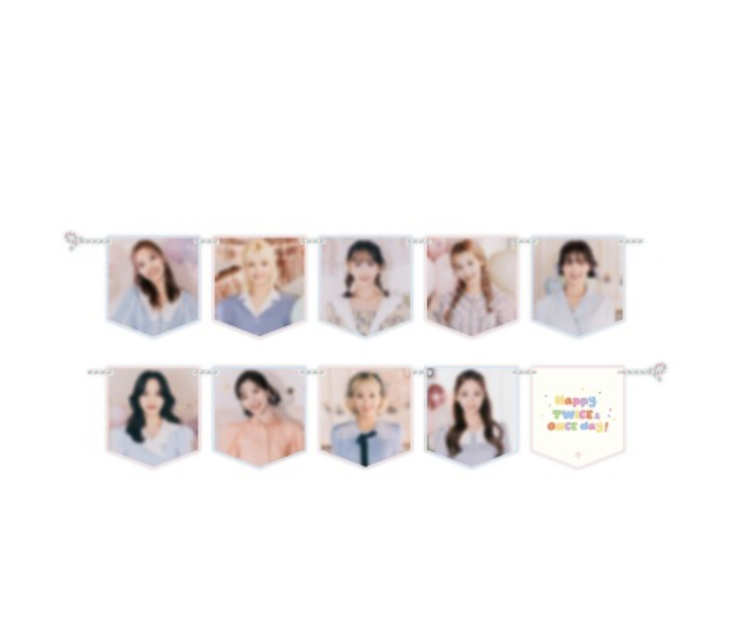 TWICE -TWICE 6TH ANNIVERSARY HAPPY TWICE & ONCE DAY! - Photo Garland