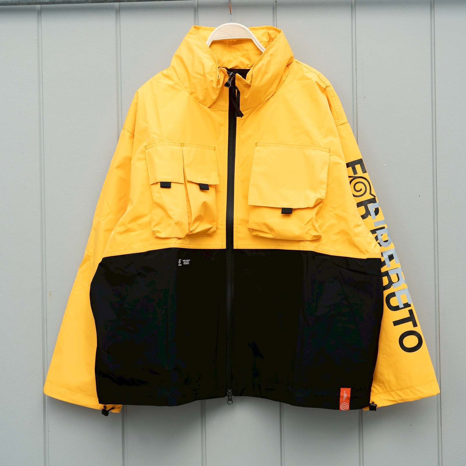 LIBERE x NARUTO – TACTICAL SHELL JACKET - Yellow - POND-SHOP: ร้าน 