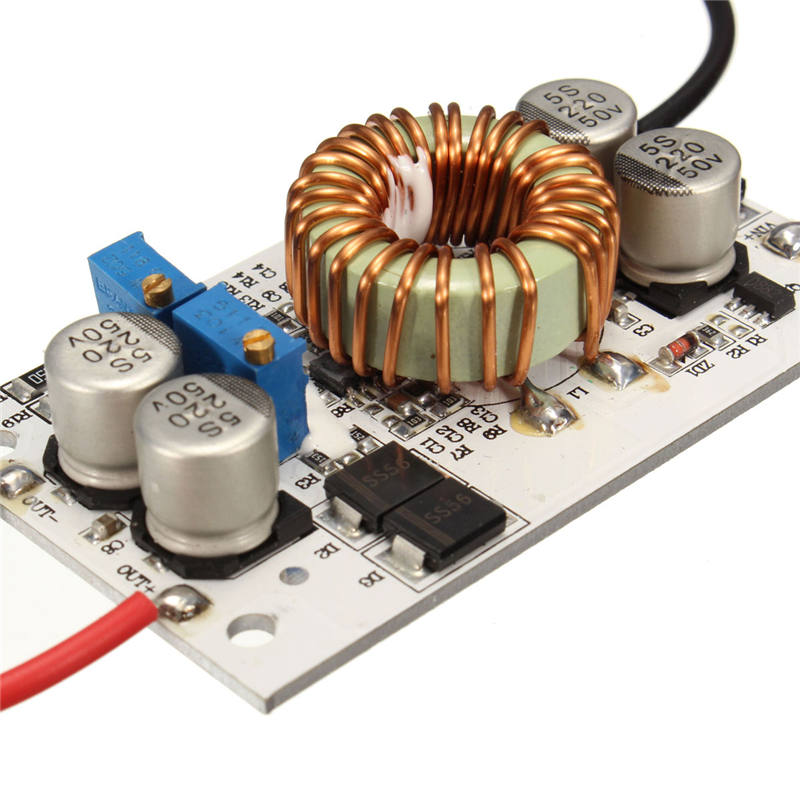 DC-DC Step Up Module (8.5-48V to 12-50V) - Aluminium Plate