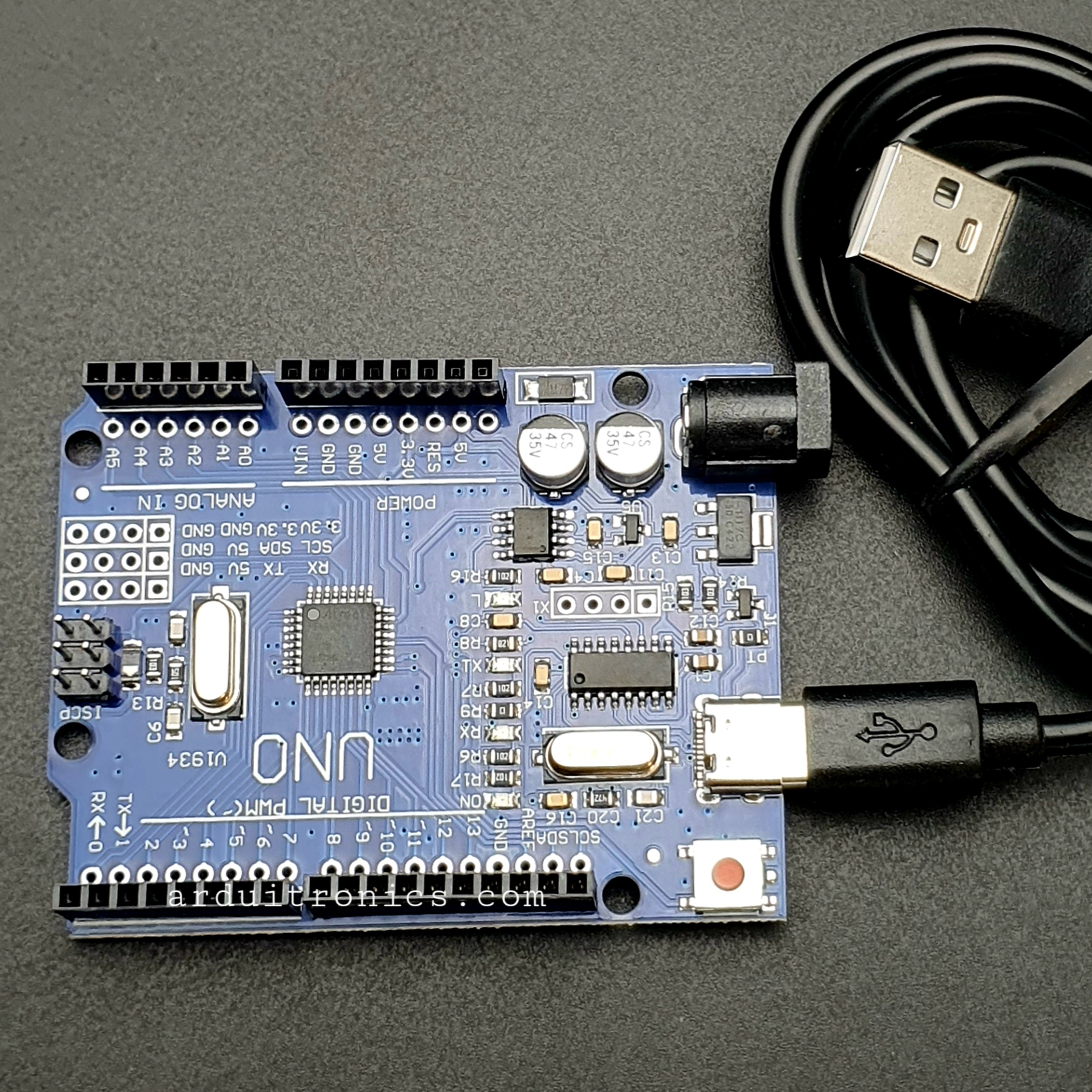 Type-C USB Cable (1m) สีดำ