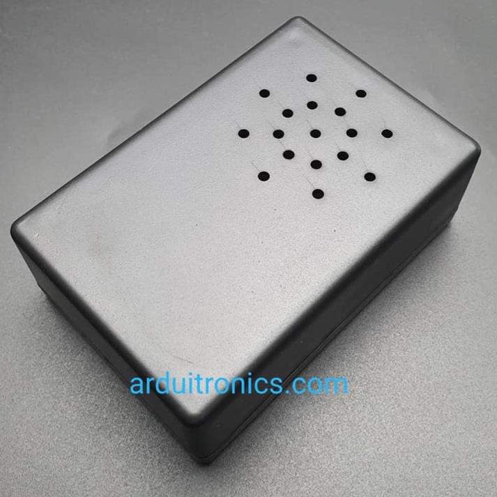 กล่องพลาสติกอเนกประสงค์ สีดำ ขนาด 70 x 105 x 39mm