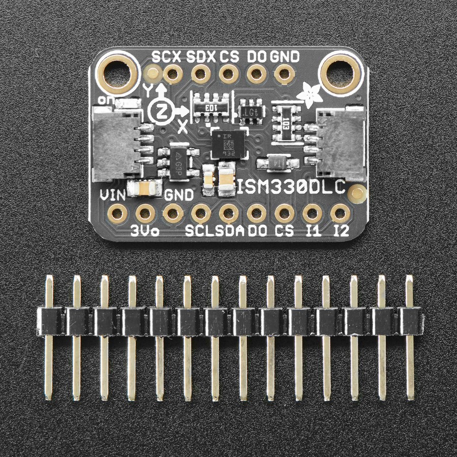 Adafruit ISM330DHCX - 6 DoF IMU - Accelerometer and Gyroscope - STEMMA QT / Qwiic (ของแท้จาก Adafruit)