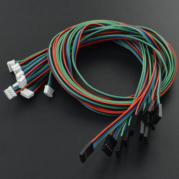 Gravity: 4Pin I2C/UART Sensor Cable for Arduino - 50cm (10 Pack) - แท้จาก DFRobot