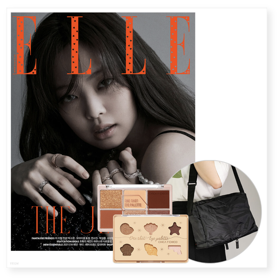 นิตยสา รELLE 2021.08 ปก Jennie แบบ A ver ได้โปสเตอร์ และ กระเป๋าเพิ่ม ตัวเครืองสำอาง ไม่ได้นะคะ