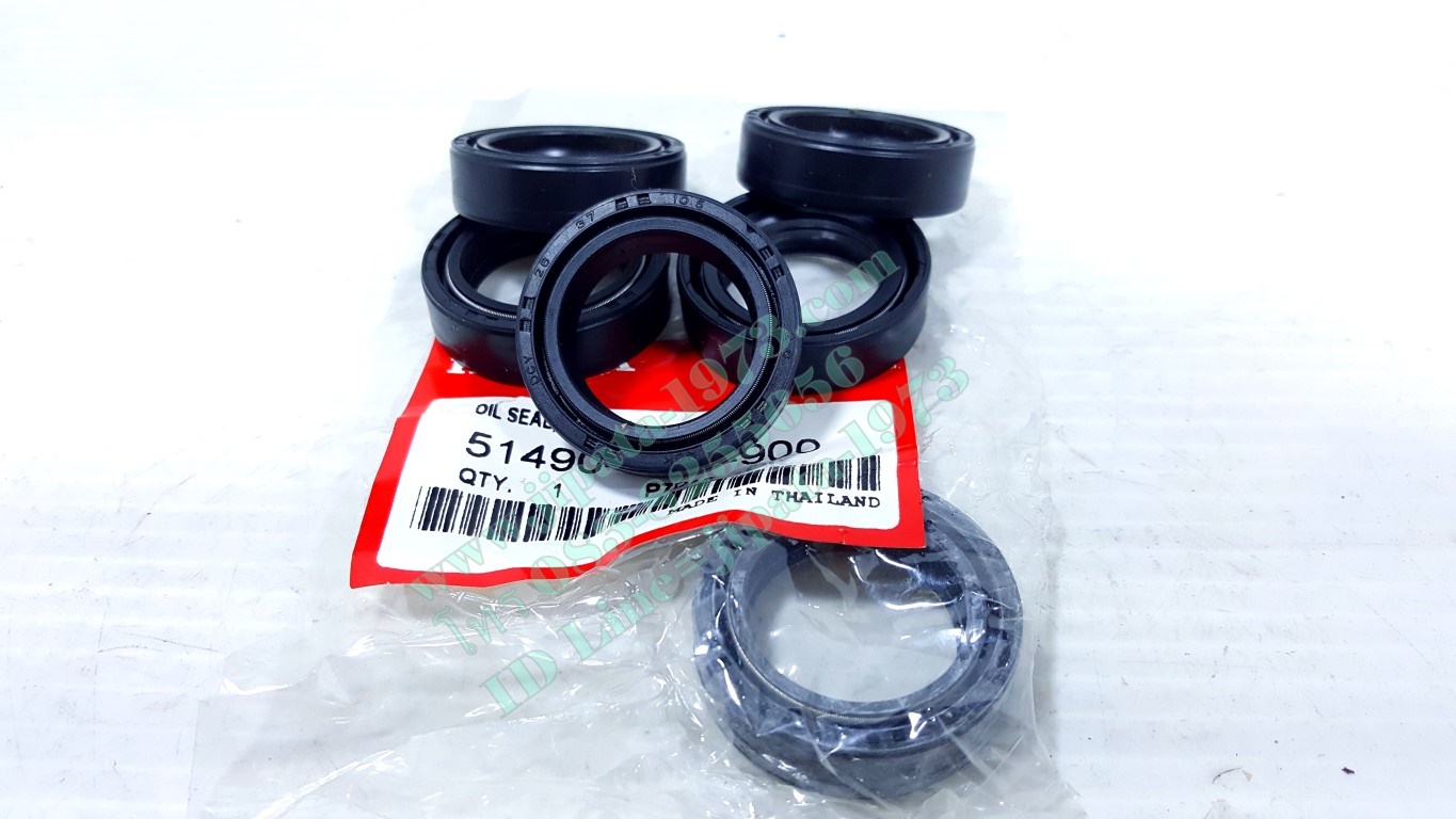 (Wave) ซีลโช้คอัพหน้า Honda Wave,Click,sonic,Fino,Mio,Nouvo แท้ (ขายเป็นคู่)