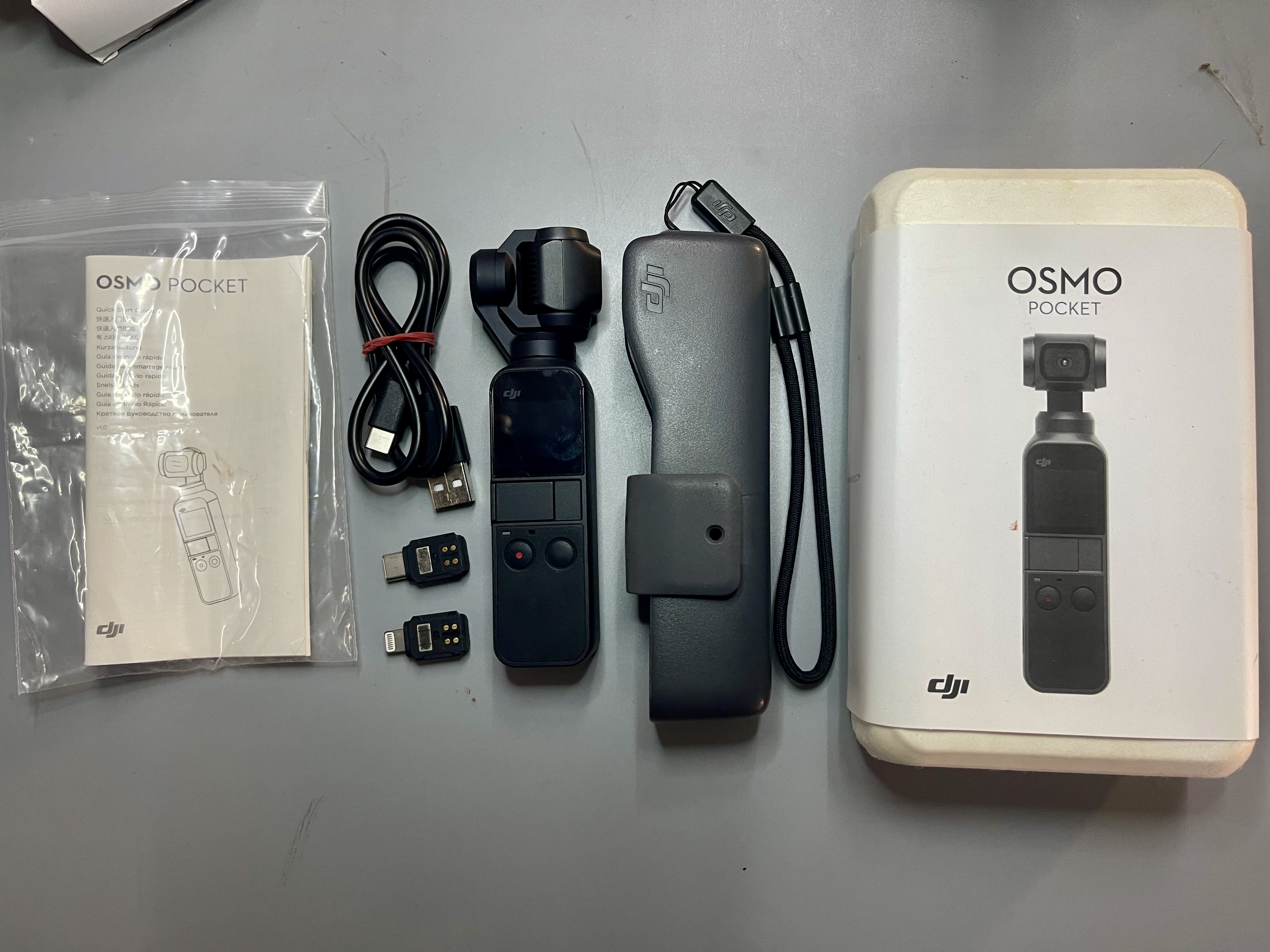 กล้อง DJI Osmo Pocket 1 มือสองสำหรับ VLOG CAFE CONTENT YOUTUBE TIKTOK กล้อง Action Camera มี Gimbal ในตัว